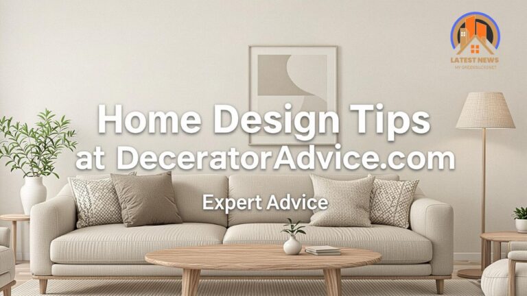 Home Design Tips at DecoratorAdvice.com Expert Advice