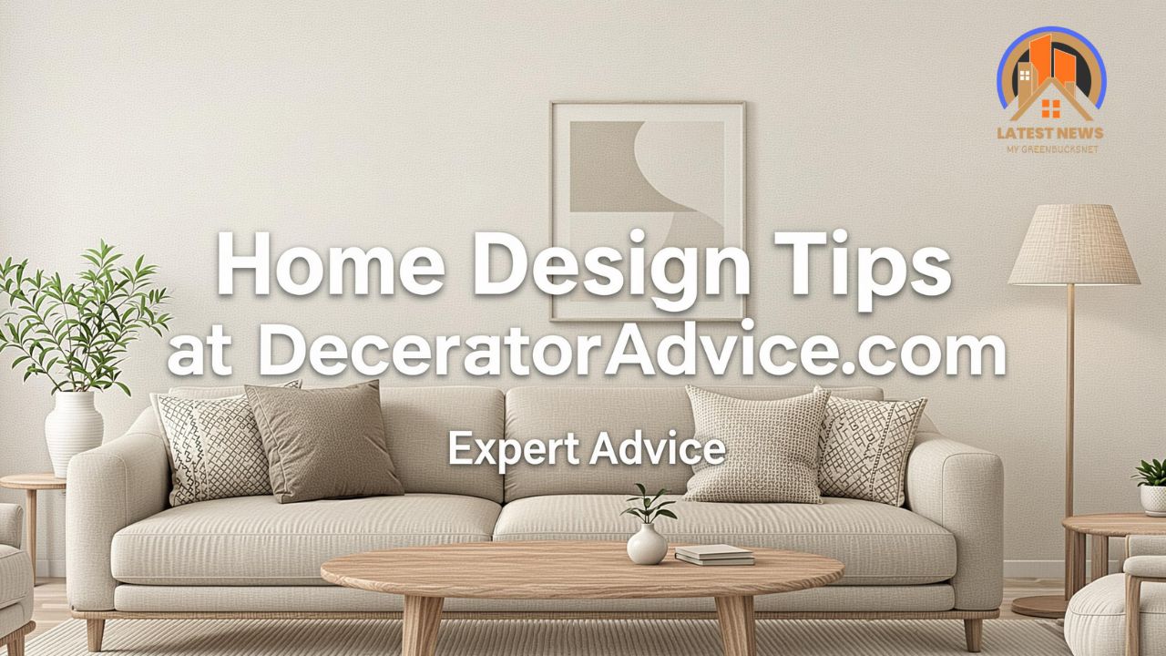 Home Design Tips at DecoratorAdvice.com Expert Advice