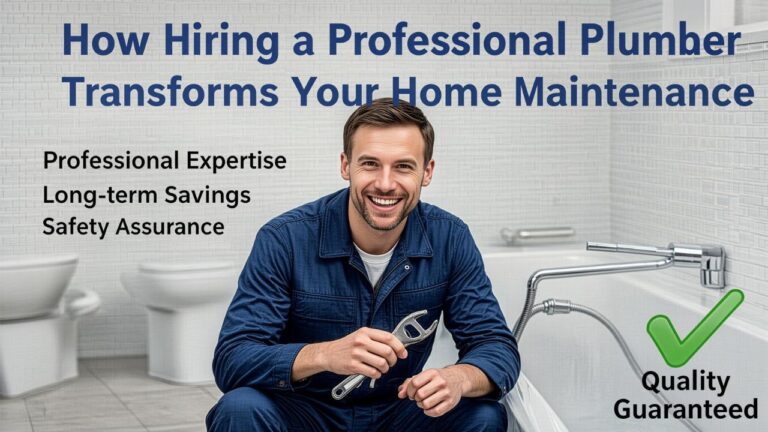 How Hiring a Professional Plumber Transforms Your Home Maintenance